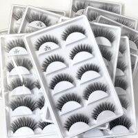 [ขาย] 3D ขนตามิงค์ขายส่ง5/10/20/30/50กล่องขนตาปลอมยาวธรรมชาติ3d Lash Book Fluffy Cilio Faux Cils H13 H16