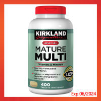 Kirkland Signature Adult 50+ Mature Multi Vitamins &amp; Minerals, 400 Tablets