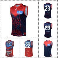 2022 / 2023 Melbourne Demons Home / Indigenous Guernsey Rugby Jersey - Mens Size:S-XXXL（Print Custom Name / Number）