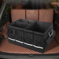 พับ Trunk กล่องเก็บพับ Trunk กล่องเก็บรถ Trunk Organizer ผ้า Oxford Tidy Trunk Organizer 36/66L สำหรับรถบรรทุก