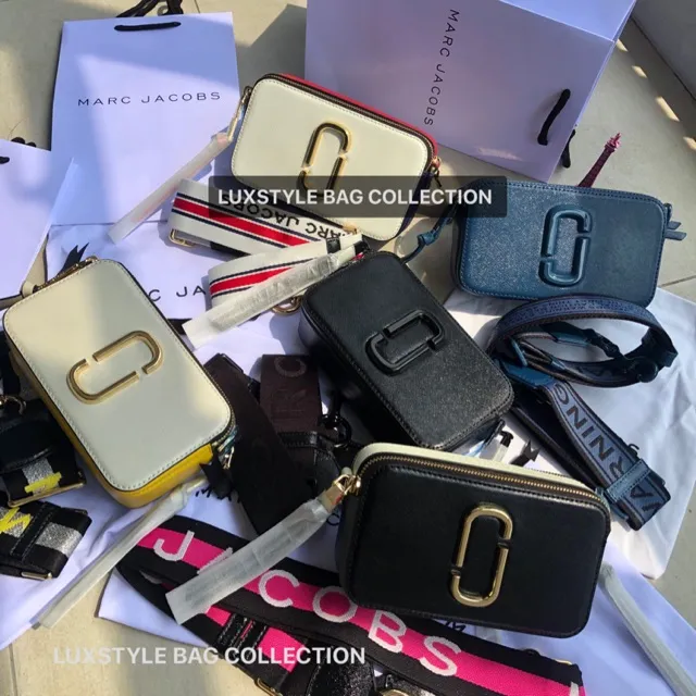 READY STOCK! Latest! 💯 Authentic Original Marc Jacobs Snapshot DTM Collection Hots Crossbody Bag