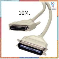 สายปริ๊นเตอร์ พาราเรียล cable parallel printer db25pin 10m. flashsale ลดกระหน่ำ