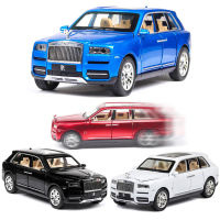 A1:24 Rolls-Royce Cullinan รถรุ่นโลหะรุ่นรถโลหะผสมหล่อรถเด็กของเล่นของขวัญของสะสมจัดส่งฟรี M