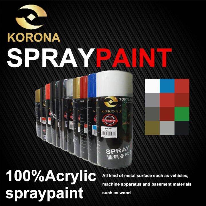 AMIGO KORONA Motorcycle Spray Paint High Temp Spray Paint High Gloss