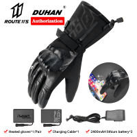 DUHAN Heated s Moto Guantes With Battery Powered Winter Outdoor Thermal Motorcycle Riding s 100 Waterproof Keep Warm