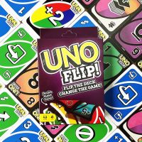 UNO FLIP! Card Games Anime Figure Pattern Family Funny Table Game Entertainment Board Game Fun Playing Cards Kids Toy Kids Gift