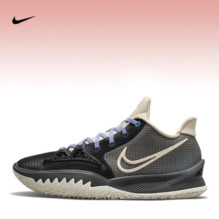 Nike Men's Shoes Nike Kyrie Low 4 Owen 4 Black and Gray Women's Shoes Air  Cushion Low-Top Shock-Absorbing Combat Basketball Shoes | Lazada PH