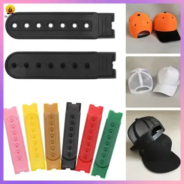 5 Sets Snapback Strap Colorful Replacement with 14 Holes Hats Repair  Fasteners Buckle Strap Snapback Extender Hat Strap Clip