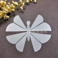 10cm plastic Patchwork stitching butterfly template Quilting cutting Translucent matte board Quilting Tools Mosaic Butterfly Quilting