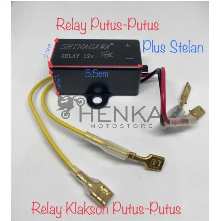 RELAY KLAKSON MOTOR BUNYI PUTUSPUTUS RELAY STELAN Lazada Indonesia