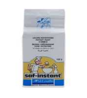 SAF-INSTANT แซฟ อินสแตนท์ ยีสต์แห้งสําเร็จรูป สีทอง LEVURE INSTANTNEE INSTANT YEAST 125 g