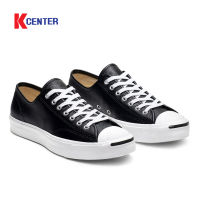 Converse รองเท้าผ้าใบ ชาย/หญิง รุ่น JACK PURCELL LEATHE OX BLACK (121006662BK)