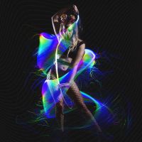 PROGRAMMABLE LED Fiber Optic Whip 70inch 360° Swivel - Super Bright Light Up Rave Toy EDM Pixel Flow Lace Dance Festival