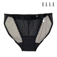 ELLE Lingerie กางเกงในรูปแบบ Sexy Lowrise แต่งระบายพลีท - LU1943