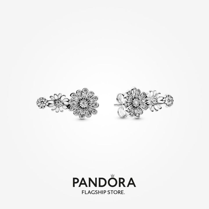 official-store-pandora-sparkling-daisy-flower-trio-stud-earringsth
