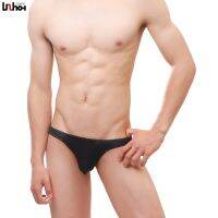 Running sports sexy shock convex pouch bamboo fiber breathable holes comfortable mens briefs youpin