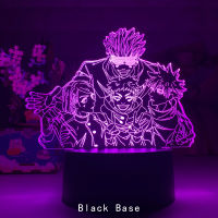 Newest Anime Lamp Satoru Gojo Team Light Jujutsu Kaisen Led Night Light for Birthday Gifts Jujutsu Kaisen Group Satoru Gojo Lamp