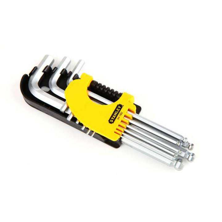STANLEY/ Stanley Tool Hardware Set of 9 Metric Long Ball Head Allen Key 9416223 Lazada PH
