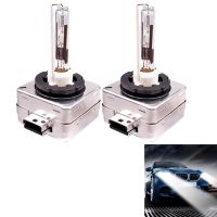 AutoAccessories 2 PCS D1R 35W 3800 LM 6000K HID Bulbs Xenon Lights Lamps, DC 12V(White Light)