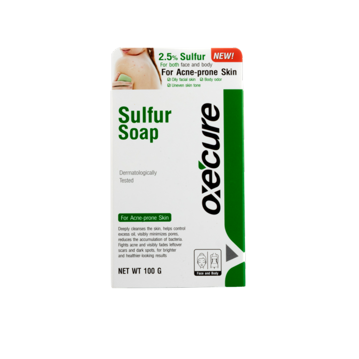 Oxecure Sulfur Soap 100g Lazada PH