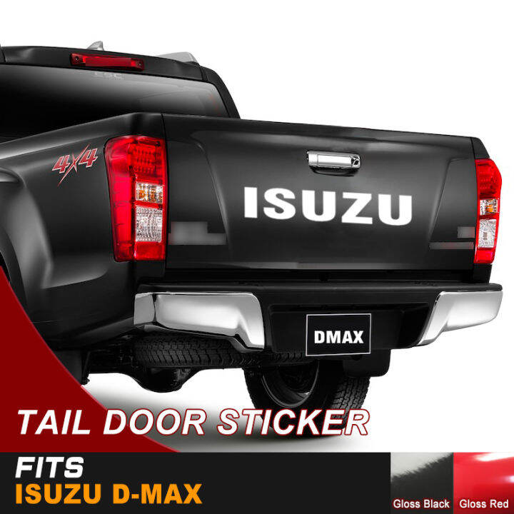 Isuzu D Max Car Sticker Dmax Rear Tailgate Sticker，isuzu Rear Door Sticker Lazada