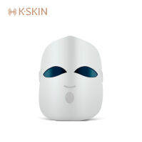 KSKIN หน้ากากแสงบำบัด LED การฟื้นฟูความงาม3สี LED มาร์คหน้าแสง การบำบัดผิวหน้า ต่อต้านริ้วรอยช่วยฟื้นฟูผิวหน้า หน้า 3 สี 36LED Face Mask