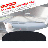 แผงหน้าปัด Anti-UV Pad Flannel คอนโซลกลาง Light-Proof Pad Anti-UV Dash Mat Dashboard Protector สำหรับ Tesla รุ่น3 19-21