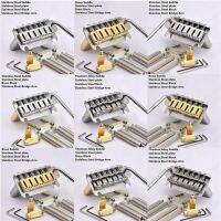 KR-2 Point 510 Style Tremolo Bridge with 10.5MM Stainless Steel / Brass/ Titanium Alloy Saddle and Block for St Ibz  JP(Origin)