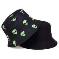 【CW】 Alien Hat for Men Outdoor Fashion Hip Hop hat Bob Boys Panama hats