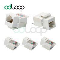 ODLOOP 5-Pack RJ45 CAT6 UTP Female Jack Connector Network Module for Wall Plate Ethernet LAN Cable