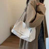 ZARAˉ2023 new large-capacity bag womens simple all-match chain shoulder messenger bag fashion commuter tote bag going out 2023 new