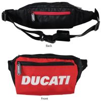 Ducati Waist Bag Size 13x25x10 cm.DCT49 069 แดง