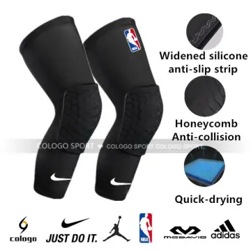 2X Basketball Honeycomb Pad Knee Support Leg Long Compression