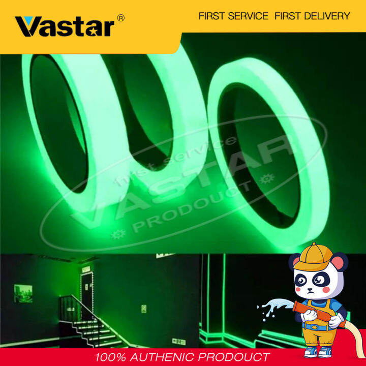 vastar-3เมตร-x-10มิลลิเมตร-1ม้วนเทปเรืองแสงกลางคืนกาวในตัวเรืองแสงในที่มืดเวทีสติ๊กเกอร์ความปลอดภัย3เมตร-x-10มิลลิเมตร