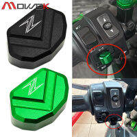 MOWOK สำหรับ Kawasaki Z900 Z750 Z800 Z1000 Z650 Z400 Z250 Z300 Z1000SX รถจักรยานยนต์ CNC สวิทช์ปุ่มกดสวิตช์ไฟเลี้ยวคีย์แคปและสวิตช์ไฟฉุกเฉิน