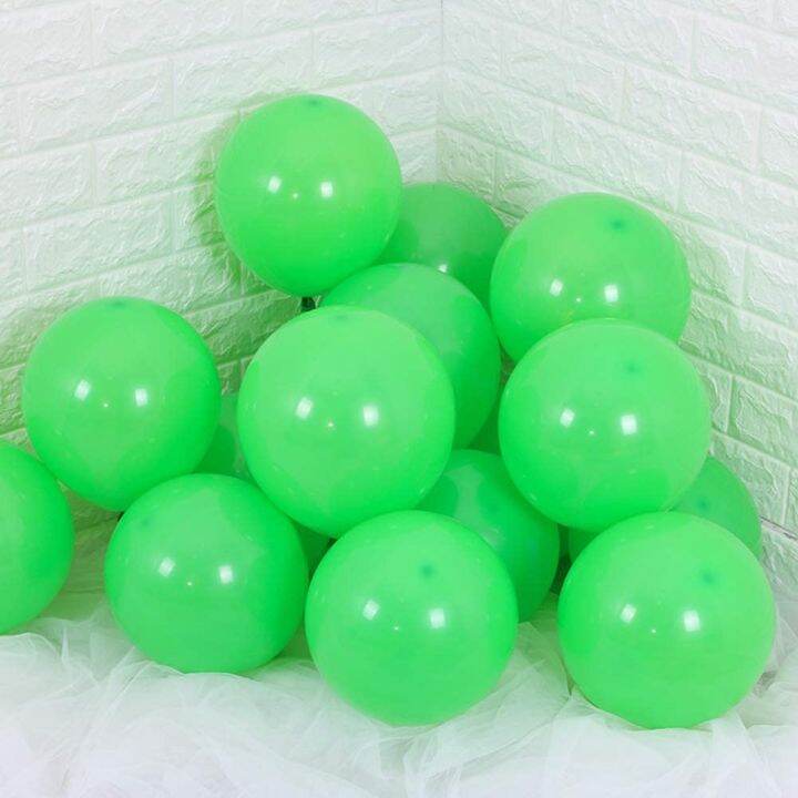 Green Balloons 10 inch Large Party Balloons for Chirstmas Wedding