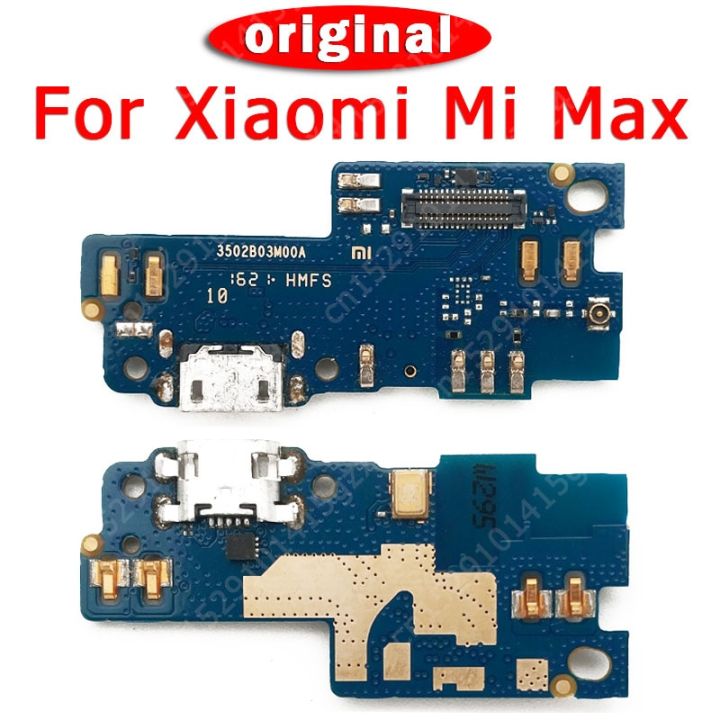 【☄New Arrival☄】 anlei3 ริบบิ้นสำหรับ Xiaomi Mi Max บอร์ดที่ชาร์จชาร์จพอร์ตตัวเชื่อมต่อ Usb ปลั๊ก Pcb สายเคเบิ้ลยืดหยุ่นสำหรับ Mi Max อะไหล่สำรอง
