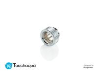 (2 PCS) Touchaqua G1/4" IG1/4" Extender Fitting (Glorious Silver)