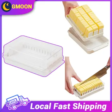 Butter Cutting Box Tofu Cutter With Cover, Rectangular Cheese