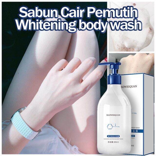 Whitening Body Wash Niacinamide Body Wash whitening skin remove melanin Skin Moisturizing