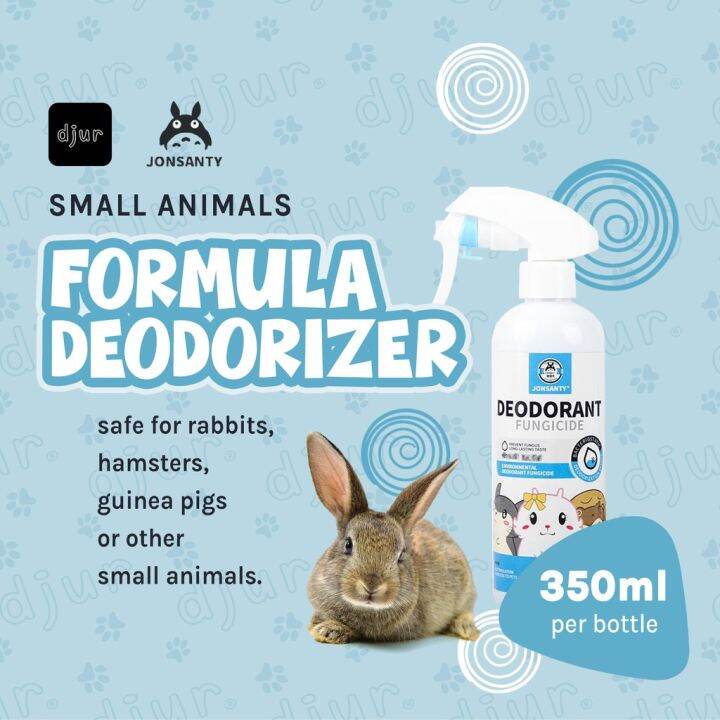 JONSANTY Rabbit Odor Eliminating Spray 11.8 fl. oz. Odor Control Small