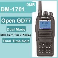 J93 DMR DM-1701 Baofeng 2023ใหม่ Lah เปิด GD77โหมดคู่อนาล็อกและว็อกกี้ท็อกกี้ดิจิตอล1+ 2 Dual Time สล็อตแฮมวิทยุ DMR