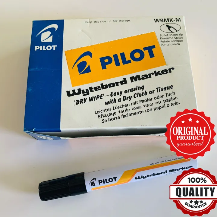 Pilot Refillable Whiteboard Marker Black WBMK-M | Lazada PH