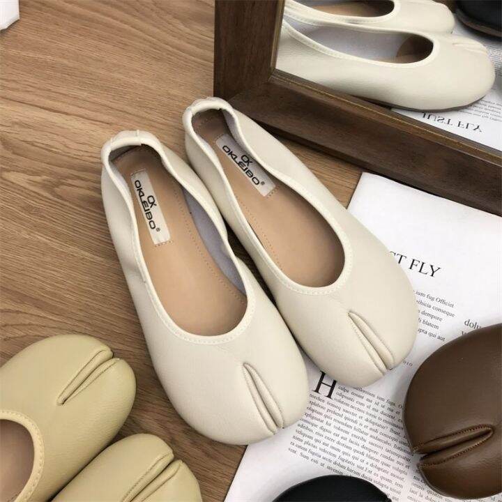 2023-new-fashion-version-23-spring-and-summer-shallow-mouth-slip-on-split-toe-pigs-trotter-shoes-new-fashion-all-match-flat-grandma-large-size-wedding-womens-shoes