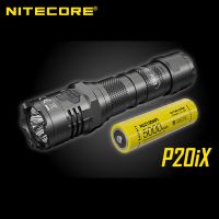 4000 Lumens Nitecore P20iX ไฟฉายชาร์จได้ USB-C พร้อมแบตเตอรี่ NL2150HPi 5000MAh