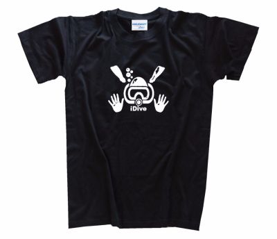 T-Shirt Diver Logo Gelembung Pria Obral Populer Mode Kaus Hadiah Lucu Pria Sesuai Tulisan Atau Gambar Yang Anda Inginkan S-4XL-5XL-6XL