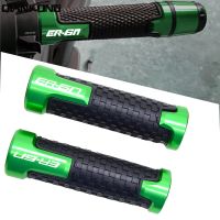 【cw】 New 7/8 39; 39; 22MM Motorcycle handle grip Motorbike handlebar end For Kawasaki ER6N ER 6N 2009 2010 2011 2012 2013 2014 15 Accessory ！