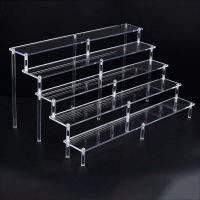 Custom 1-6 Tier Acrylic Display Stand for Funko Figures, Cupcake, Cosmetics, Perfume,Blind Box Display Riser Rack Dessert Shelf