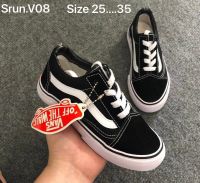 เเท้100%  รองเท้าผ้าใบเด็กVans old skool (25-35EU) แท้100% ใส่สบาย นุ่ม เบา ตรงปก รองเท้าผ้าใบเด็ก รองเท้าแฟชั่นเด็ก รองเท้าออกกำลังกาย UV10B011