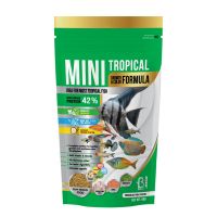 ( Promotion ) สุดคุ้ม Boost MINI TROPICAL GROETH &amp; COLOR FORMULA อาหารปลาสวยงามกลุ่ม Tropical ชนิดเม็ดจิ๋วSLOW SINKING PELLET(60กรัม) ราคาถูก อาหาร ปลา อาหารปลาคราฟ อาหารปลากัด อาหารปลาสวยงาม